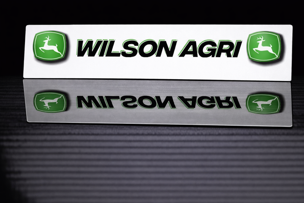 PRINTED STYLE 19 JOHN DEERE AGRI PERSONALISED NOVELTY PLATE
