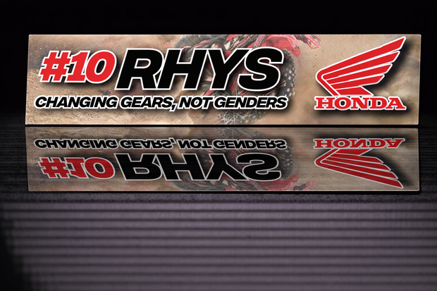 PRINTED STYLE 12 HONDA PERSONALISED NOVELTY PLATE