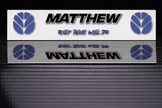 PRINTED STYLE 6 NEW HOLLAND ONLY BLUE WILL DO PERSONALISED NOVELTY PLATE