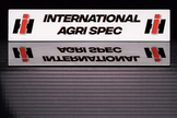 PRINTED STYLE 3 CASE IH PERSONALISED NOVELTY PLATE