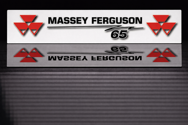 PRINTED STYLE 2 MASSEY FERGUSON PERSONALISED NOVELTY PLATE