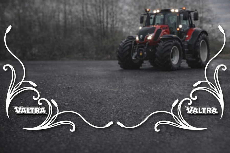 VALTRA SIDE WINDOW SWIRLS - PAIR