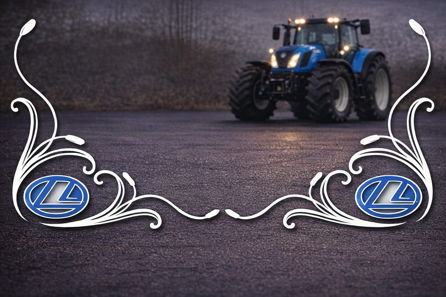 Landini SIDE WINDOW SWIRLS - PAIR