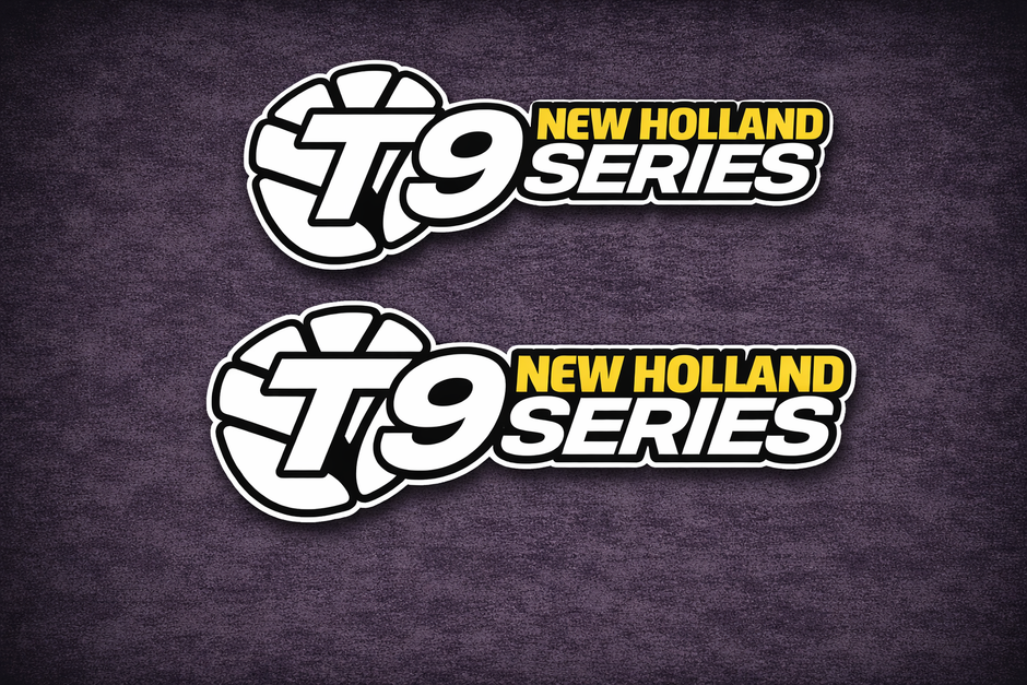 New Holland T9 Series White & Black New Style Decal