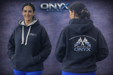 Unisex Navy Hoodie - 400GSM Ultra Comfort Embroidered Front & Back