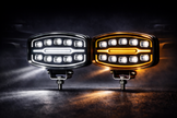 55W High Power LED Driving Light 12V–24V White & Amber | Spot Beam | ECE R10 R148 R149 | IP67 HAL258
