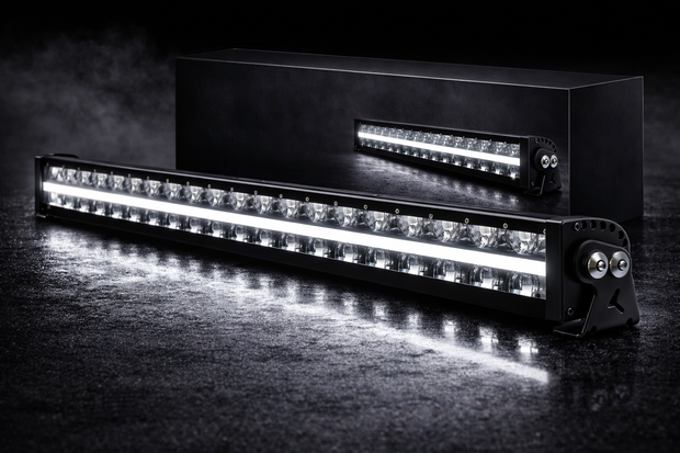 Premium Frameless LED Light Bar 32” (81cm) – Dual Colour DRL White & Amber | OSRAM LEDs | Combo Beam