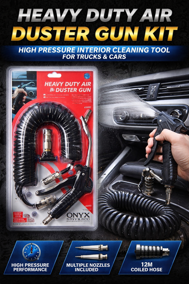 Air duster gun "Heavy Duty Blow gun with 120mm steel nozzle