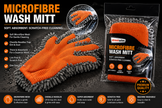 Microfibre Wash Mitt – Ultra Soft, Scratch-Free & Super Absorbent Car Cleaning Glove