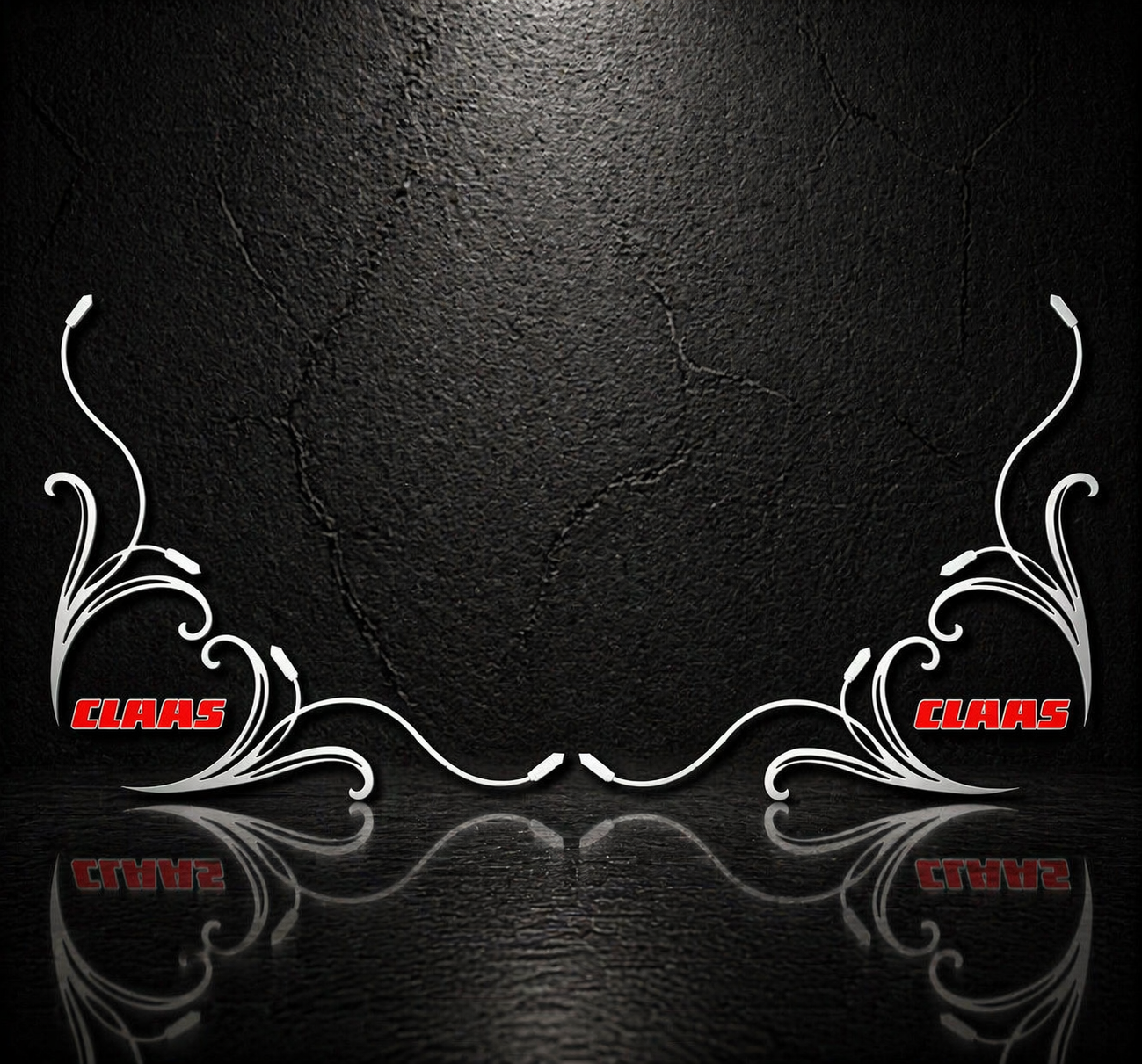 CLAAS SIDE WINDOW SWIRLS - PAIR