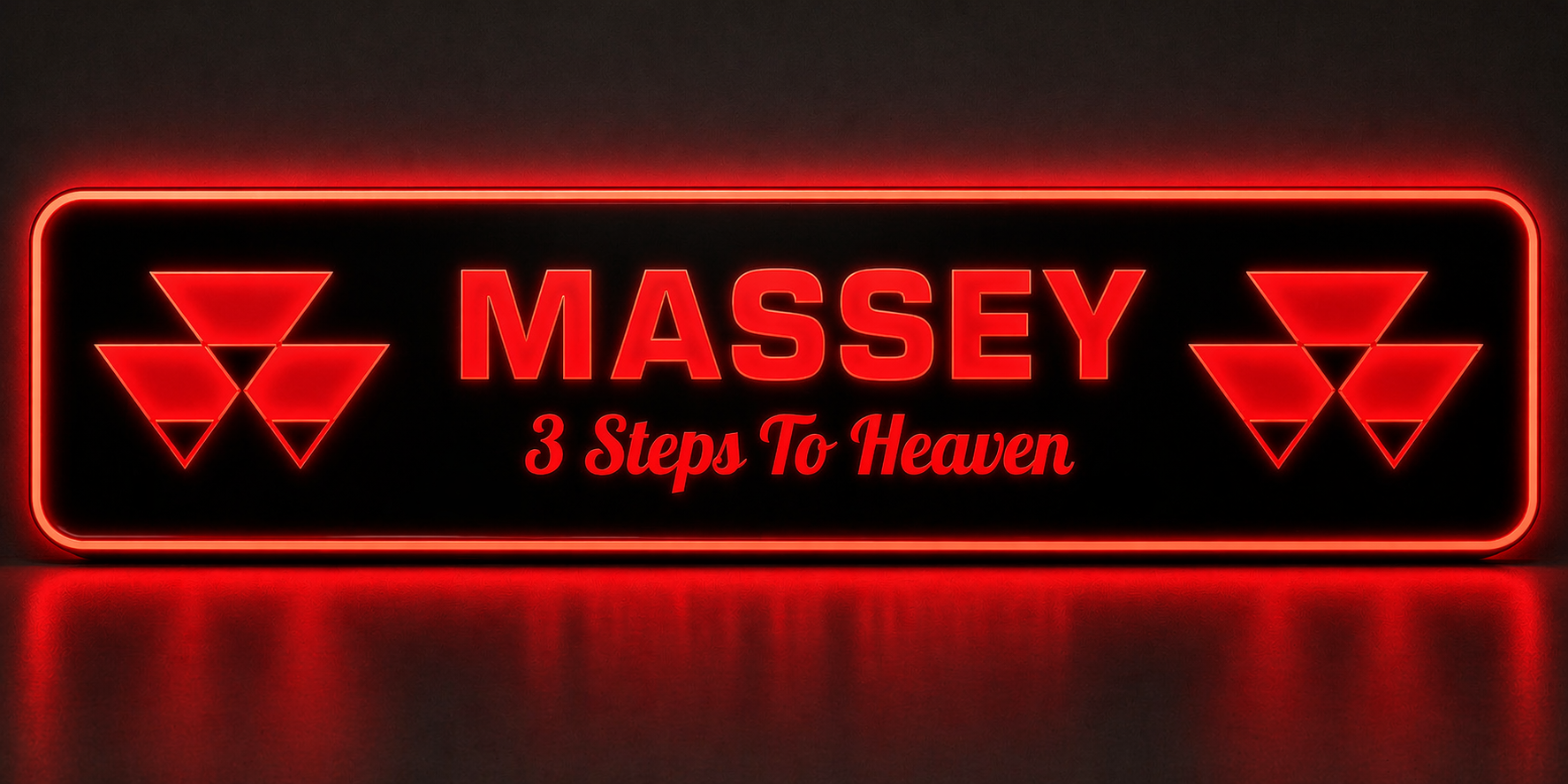 STYLE 55 Massey Ferguson Large RGB Window Light Board