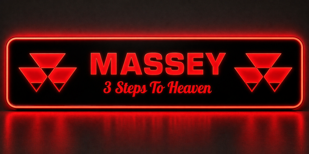 STYLE 55 Massey Ferguson Large RGB Window Light Board