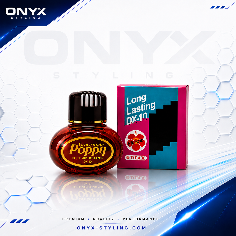 Genuine Poppy Grace mate Scented Car Perfume 150ml Bottle - HIBISCUS SCENT