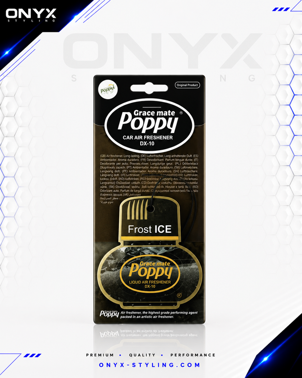 Frost ICE Hanging Poppy Grace mate Air Freshener
