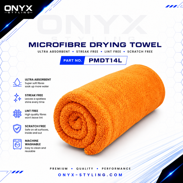 1400GSM Microfibre Drying Towel – Ultra Absorbent Twisted Loop