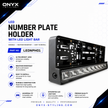 Number Plate Light Bar / Holder 12v / 24v With Built In 20