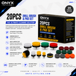 20PC Drill Brush & Pad Cleaning Kit – Power Scrubbing Set