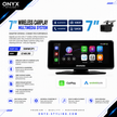 7” FreePlay Car Display Unit – Apple CarPlay, Android Auto, AirPlay, SatNav & Rear Camera & Support