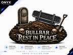 Bullbar Rest In Peace Full Colour Sticker – 10cm