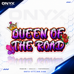 Queen of the Road Full Colour Sticker – 12.5cm