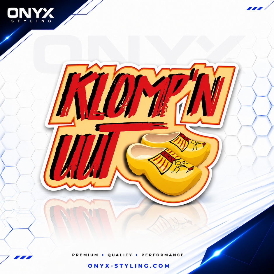 Klomp’n Uut Full Colour Sticker – 10cm