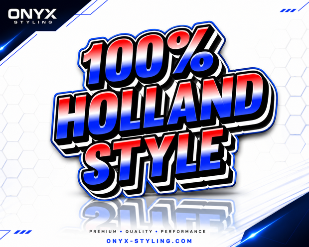 100% Holland Style Full Colour Sticker – 12.5cm