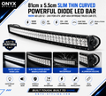 81cm Curved LED Light Bar – 180W High Power Spot Beam | 12V–24V Waterproof IP67