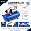 12V 6L Air Compressor Tank Kit 150 PSI (8 Bar) Heavy Duty – UPGRADED PUMP Ideal for Air Horn Setup
