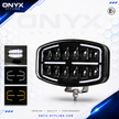 10” Smoked LED Driving Light & White/Amber DRL – 10-30V IP67 E-Marked