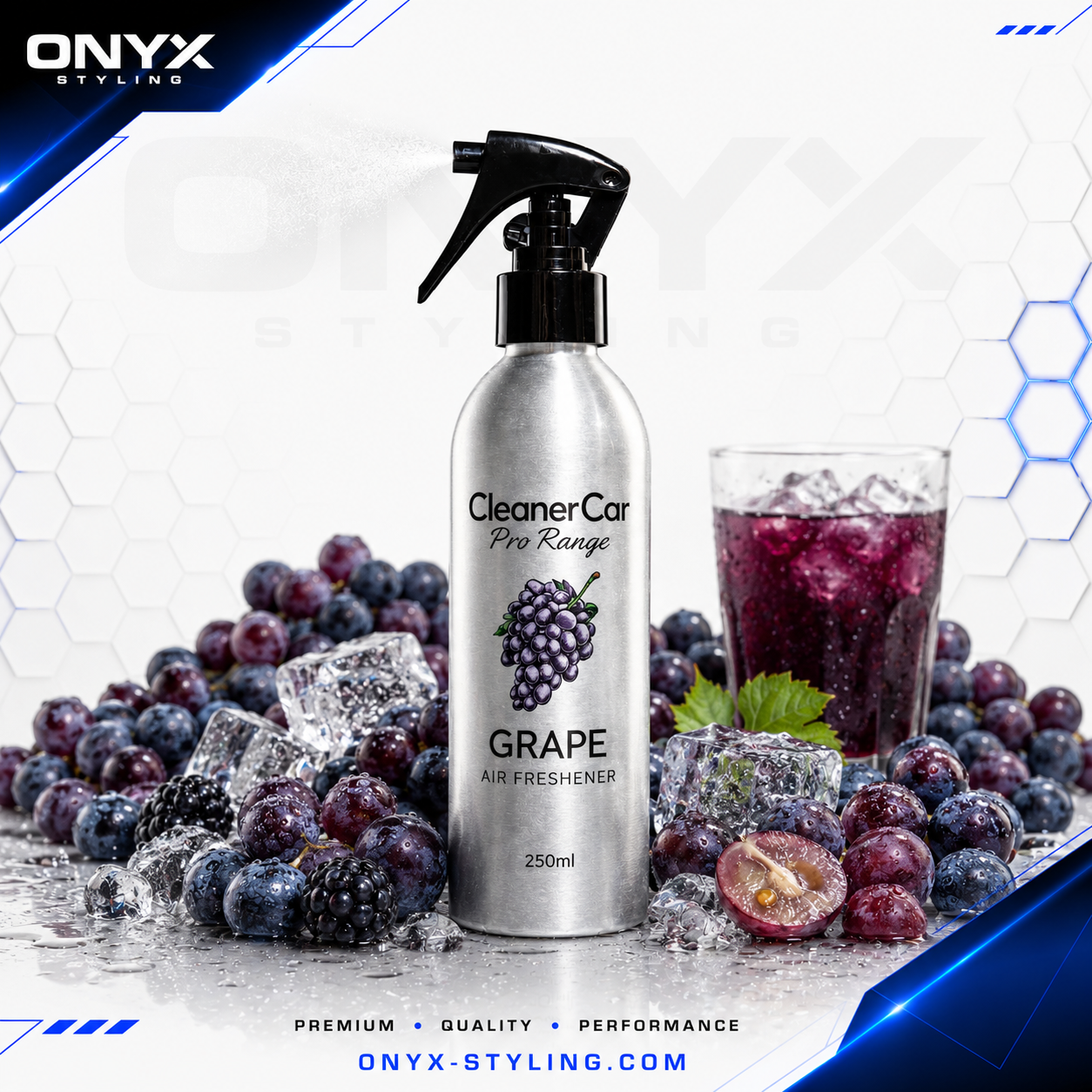 CleanerCar Pro Range Grape Air Freshener