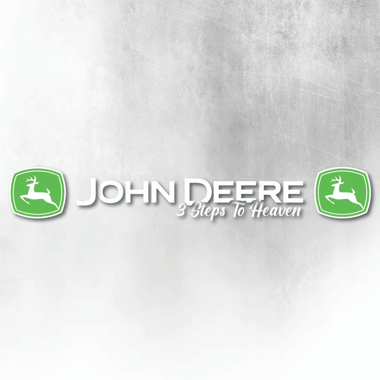 JOHN DEERE 3 STEPS TO HEAVEN BLUE AND WHITE
