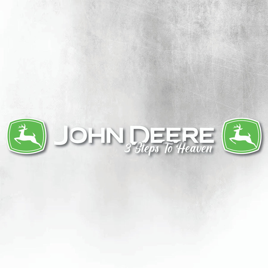 JOHN DEERE 3 STEPS TO HEAVEN BLUE AND WHITE