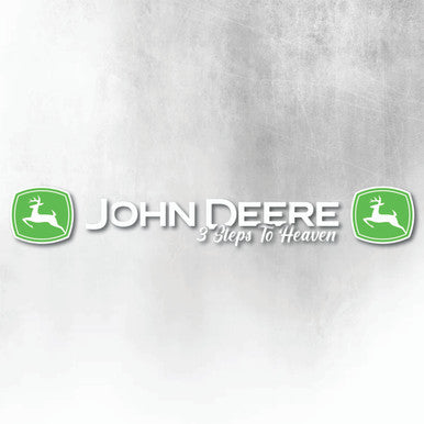 JOHN DEERE 3 STEPS TO HEAVEN BLUE AND WHITE