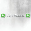 JOHN DEERE GREEN AND WHITE DECAL