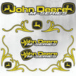 John Deere Yellow & Black M Series New Style Decal