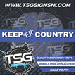 Keep Er Country white - Style 48