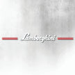 LAMBORGHINI RED AND WHITE WINDOW DECAL