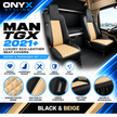 MAN TGX (2021 Onwards) Luxury Eco-Leather Seat Covers – Driver & Passenger Set