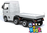Complete the look! The Onyx Kids Mercedes-Style Ride-On Truck Trailer transforms your child’s ride into a full-size truck experience — perfect for hauling toys, fun, and imagination.