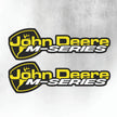 John Deere Yellow & Black M Series New Style Decal