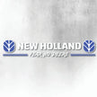 NEW HOLLAND BLUE AND WHITE FEAR NO DEERE WINDOW DECAL