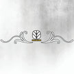 New Holland REAR WINDOW SWIRL - NEW STYLE White & Black