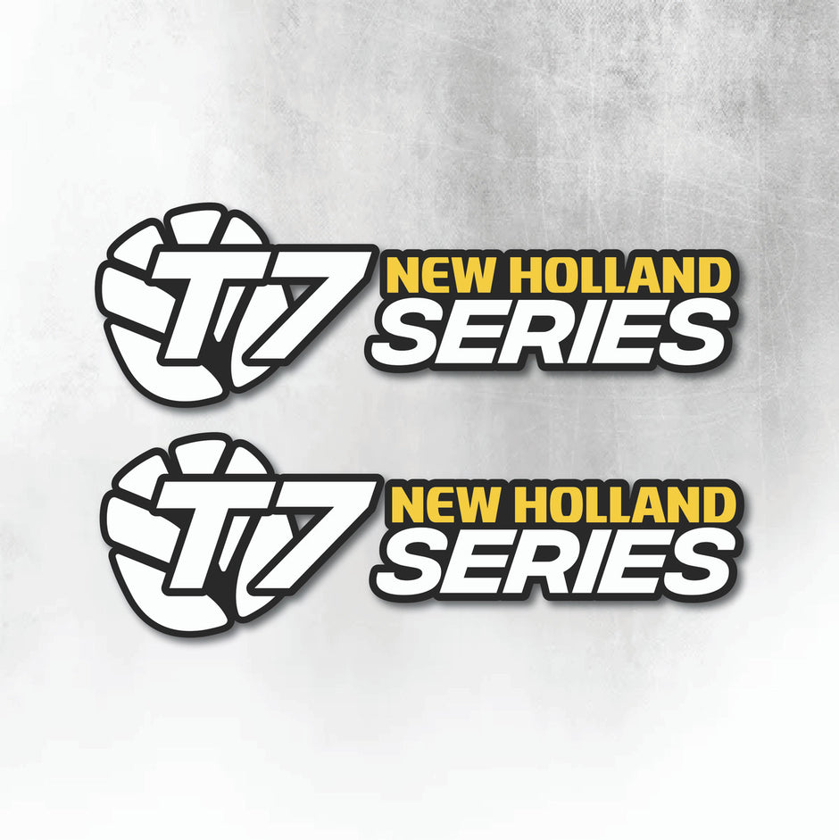 New Holland T7 Series White & Black New Style Decal