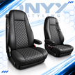 DAF XF (2015–2021) Luxury Eco-Leather Seat Covers – Driver & Passenger Set