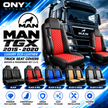 MAN TGX (2015–2020) Luxury Eco-Leather Seat Covers – Driver & Passenger Set