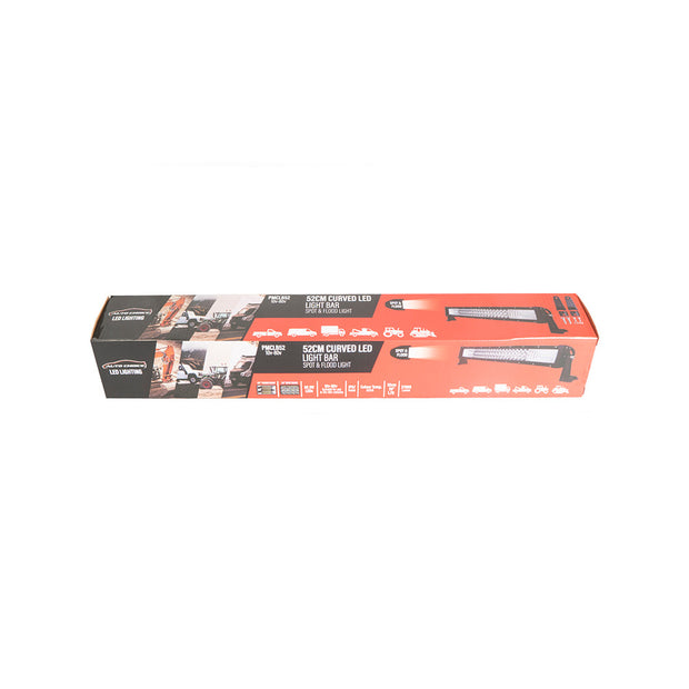 Auto Choice 52cm Curved LED Light Bar | 20,700 Lumens | Dual Beam | IP67 Waterproof