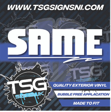 Same Logo White - Style 37