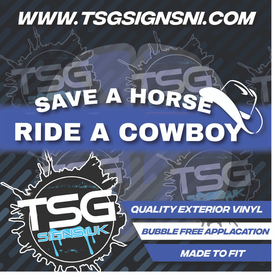 Save a horse ride a cowboy white - Style 46