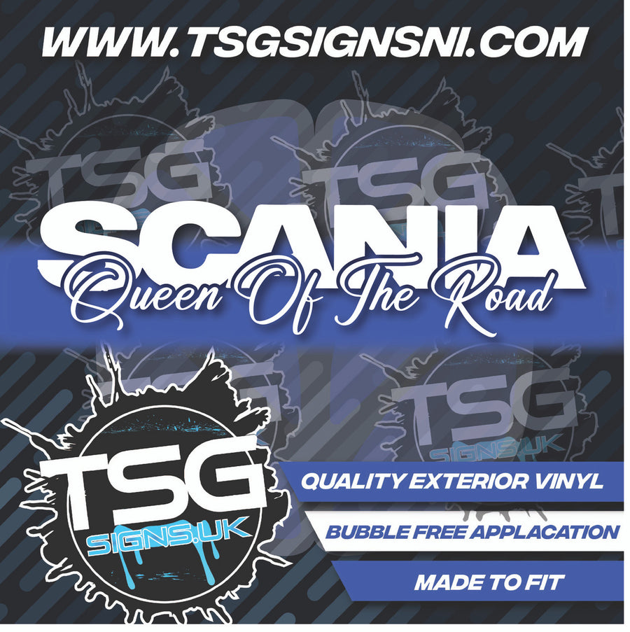 Scania Queen Of the Road White - Style 39