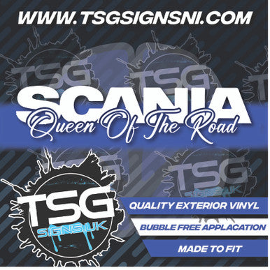 Scania Queen Of the Road White - Style 39